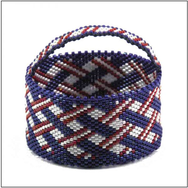 Red, White and Blue Basket