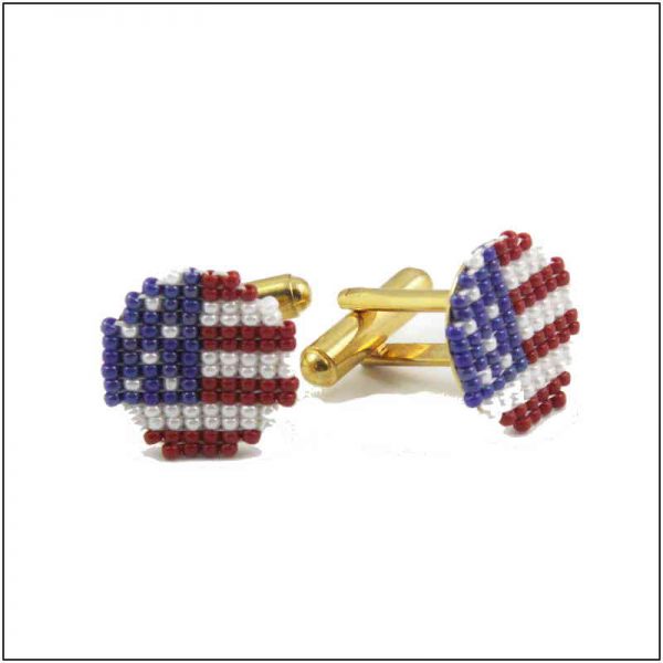 Red, White and Blue Cufflinks