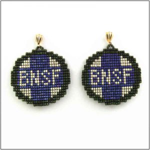 BNSF Earrings