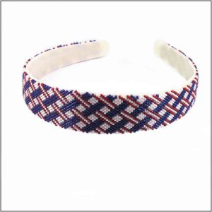 Red, White and Blue Hair Band