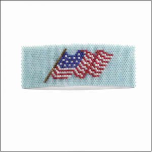 USA Waving Flag Barrette