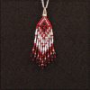 Red - Silver Pendant