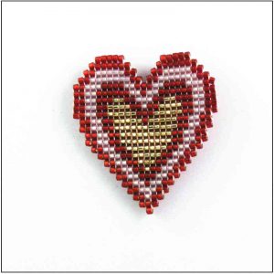 Valentines Heart #02 Pin