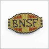 BNSF oval Pin