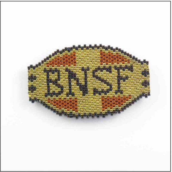 BNSF oval Pin